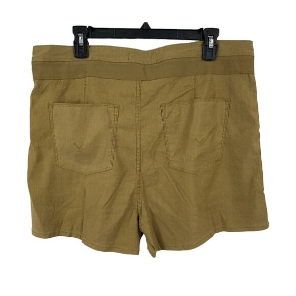 Hudson shorts Paper bag green size 29 - Picture 3 of 4
